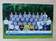 Pocztówka Hertha Berlin 2002/03 Polacy Tomasz Kuszczak Bartosz Karwan