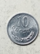 Moneta 10 groszy z roku 1979 . PRL.