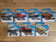 samochodziki Hot Wheels zestaw 7 sztuk
