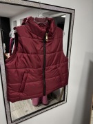 Kamizelka bezrękawnik La blanche bordowy