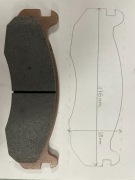 Klocki hamulcowe Hummer H1 H2 Hummvee HMMWV