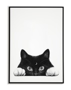 Nocny Kot PLAKAT A3 Vintage, Cat - trzeci plakat GRATIS