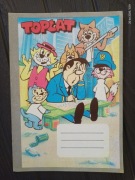 Brulion zeszyt szkolny Hanna Barbera Top Cat Kocia Ferajna 16k A5 WZWP
