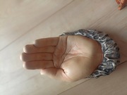 Popielniczka ceramiczna dłoń ok.20 cm