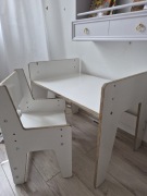 Krzesełko z biurkiem woodies