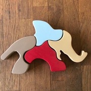 Puzzle  "Słoń"