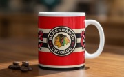 Chicago Blackhawks kubek dla kibica hokeja NHL hokej