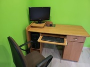  Komputer Stacjonarny, biurko i fotel