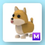 Roblox Adopt Me Mega Neon Shiba Inu