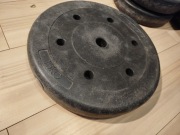 Obciążenie bitumiczne 15 kg EB FIT – talerz pod sztangę [30/31] mm