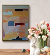 Abstrakcja na płótnie 