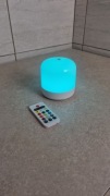 Lampka nocna led rgb z pilotem wielofunkcyjna
