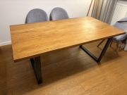 Stół dębowy loft 180x100