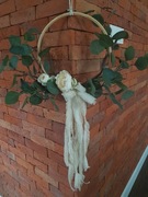 Wianek dekoracyjny eukaliptus boho 