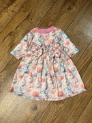 Sukienka świąteczna 122/128