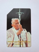 Karta telefoniczna Papież Jan Paweł II 1999 Telekomunikacja Polska