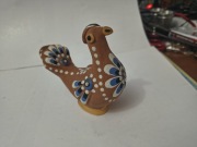 Ptaszek -Gliniana figurka - tradycyjny ludowy gwizdek