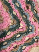 Duże chusty szydełkowe