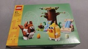 Nowy zestaw Lego Wiosenny plac zabaw dla zwierzątek 40709