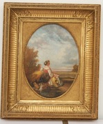 ODPOCZYNEK ŻNIWIARKI, XIX WIECZNA SZKOŁA FRANCUSKA