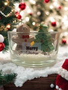 Świeca sojowa zestaw święta piernik choinka cynamon box prezent handmade