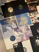 Zestaw 13 płyt winylowych muzyka elektroniczna techno house trance