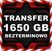 CHOMIKUJ TRANSFER 1650 GB BEZTERMINOWO 