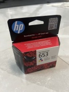 Oryginał tusz HP 653 kolor 3YM74AE tri-colour