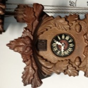 Zegar kukułka Niemiecka - kukułka GDR po serwisie