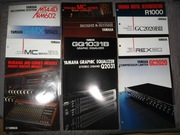 Yamaha mikser, equalizer, compressor, limiter - broszury informacyjne