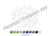 Kolorowanki PDF – Zwierzęta – Malowanie po numerach – Dla dzieci, dorosłych