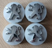 KOMPLET 4 x dekielki kapsle na alufelgi OE Peugeot 55/60mm 9688401977