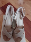 Espadryle na koturnie Clara Barson