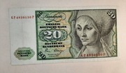 20 marek niemieckich 1980