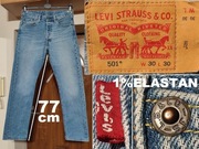 spodnie jeans LEVIS 501 STRAIGHT THE BEN W30 L30 pas 76 77 78 79 80