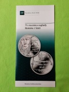 FOLDER DO 10 ZŁ / 75 ROCZ.ZAGŁADY ROMÓW I SINTI