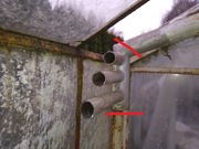 Rozdzielacz Rura stalowa fi 114mm 11,4cm na 76mm element rury - 1 szt