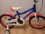 Rower dla dzieci 16 cali kółka boczne ładny jak nowy 