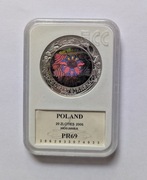 20 ZŁ NOC ŚWIĘTOJAŃSKA - MONETA SREBRNA 2006 r - GRADING PR69