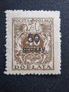 D87 ** - 50 gr / 40 gr dopłata - 1934r.