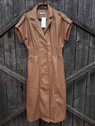 Reserved skórzana sukienka rXS