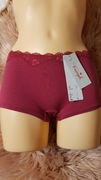 Bordowe majtki Triumph  Touch of Modal Short rozmiar S 