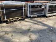 Skrzydła okienne z demontażu, dwuszybowe