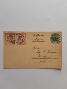 List Warszawa 1915 rok