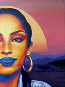 Obraz „Wild Beauty” - ręcznie malowany, oryginał, akryl na płótnie