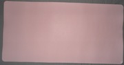 ALOGY DUŻA PODKŁADKA  120x60 cm  NA BIURKO RÓŻOWA GAMINGOWA EKOSKÓRA
