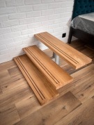 Trepy,stopnie,schody z drewna dębowego grubość