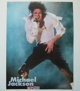 Michael Jackson  (plakat A4 z niemieckiego „Hit Poster”)