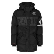 Nike Kurtka puchowa Parka Jordan x PSG - Czarny LIMITED EDITION