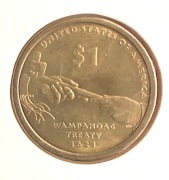 1 dolar USA - "Indianka" 2011
